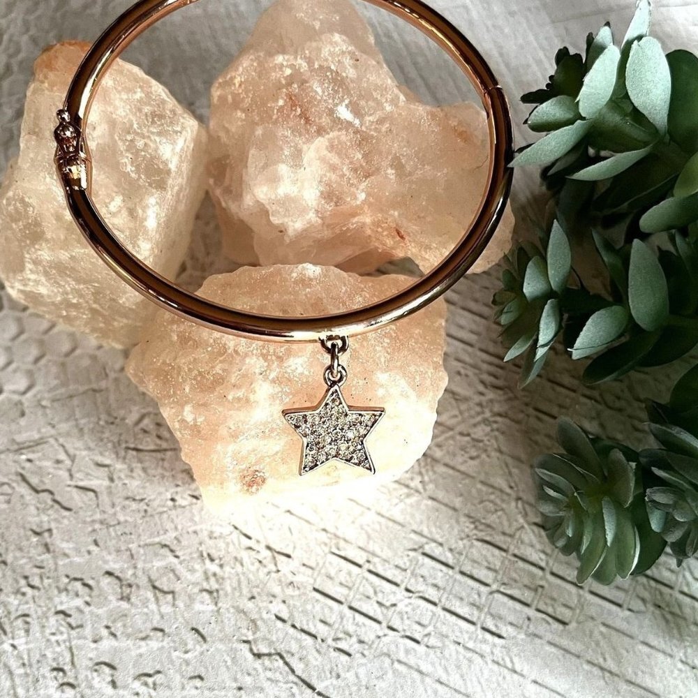 Kate Spade Rose Gold Star Bracelet